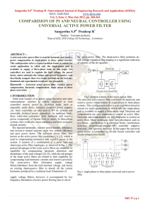 comparision of pi and neural controller using universal active power