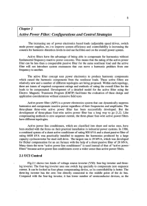 Active Power Filter: Configurations and Control Strategies