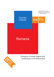 Education system Romania