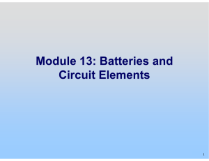 Batteries-And-Circuit-Elements - (slides)