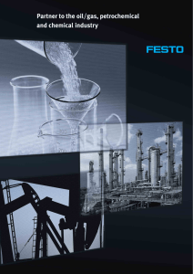 Partner to the oil/gas, petrochemical and chemical industry