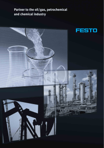 Partner to the oil/gas, petrochemical and chemical industry