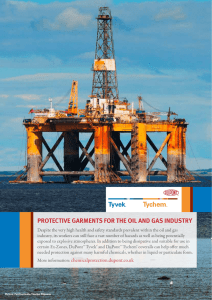 Protective Clothing for the Oil and Gas Industry