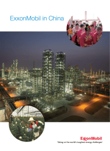 ExxonMobil in China - ExxonMobil Chemical