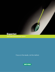 Experion Brochure - Gene