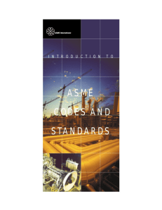 asme codes and standards