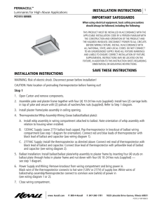 installation instructions important safeguards save these