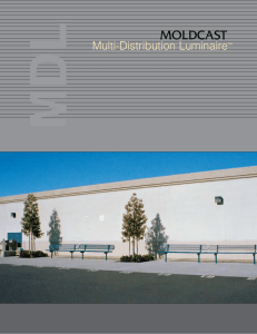 Multi-Distribution Luminaire - Architectural Area Lighting