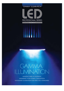 Gamma Illumination LED Catalogue