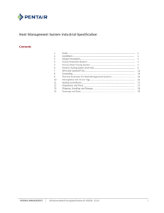 Advanced Industrial Heat-Tracing Specification