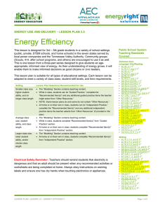 Energy Efficiency - Appalachian Electric Coop