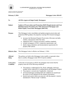 Mortgagee Letter 2016-02