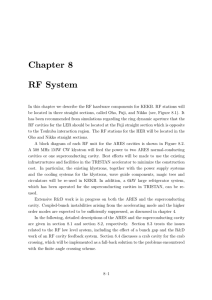 Chapter 8 RF System