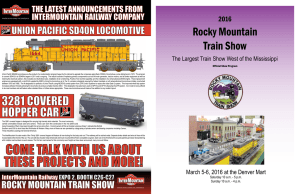 2016 Rocky Mountain Train Show