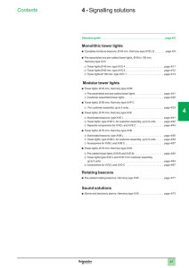 Signalling solutions