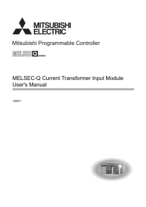 MELSEC-Q Current Transformer Input Module