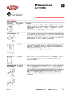 MI Components and Accessories