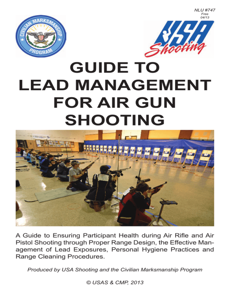 guide to lead management for air gun shooting