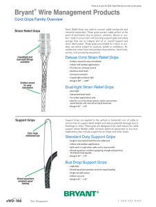 Cable / Cord Grips Overview