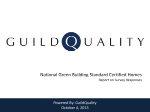 National Green Building Standard Certified Homes