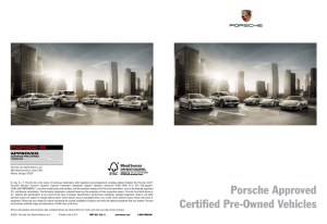 Porsche Approved Certified Pre