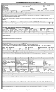 Form 1004 - Fannie Mae