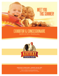 General Information - Kentucky State Fair