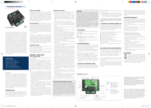 1-channel receiver ht1e - Re-In Retail International GmbH