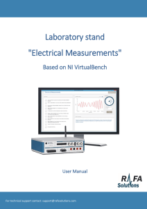 Electrical Measurements