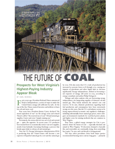The Future of Coal - Federal Reserve Bank of Richmond