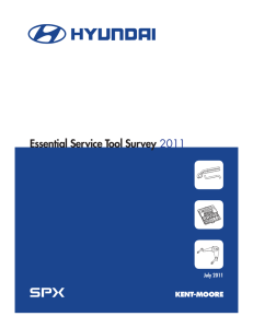 Essential Service Tool Survey 2011