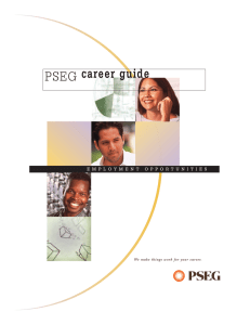 the PSEG Career Guide