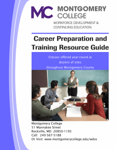 Career Resource Guide Fall 2016, Workforce Development