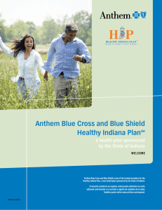 Anthem Blue Cross and Blue Shield Healthy Indiana