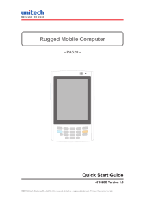 Rugged Mobile Computer