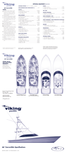 Viking Yachts 66 Convertible Specifications Sheet