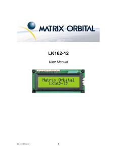 Matrix Orbital LK162-12
