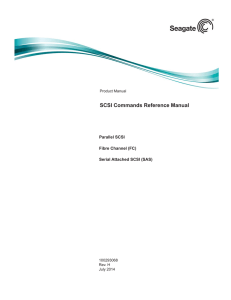 SCSI Commands Reference Manual