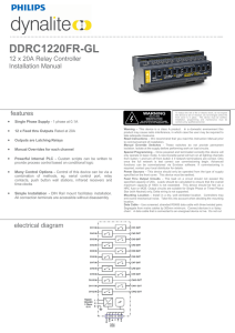 DDRC1220FR GL Installation Manual Rev F