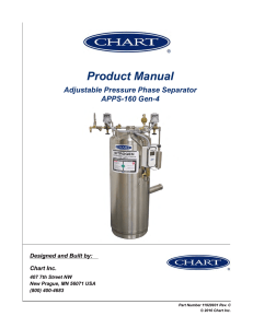 APPS 160 Gen-4 Product Manual | Chart Inc.