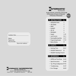 INT7272 Manual 1/2 Load RV11/00 (Page 1 - 2)