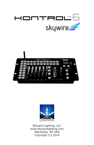 Kontrol 6 Skywire Manual