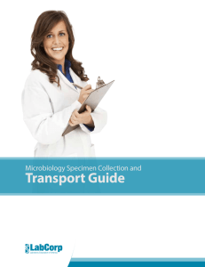 Microbiology Specimen Collection and Transport Guide