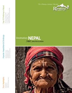 Booklet - Nepal Expeditions