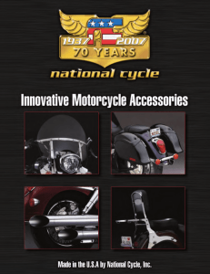 2007 National Cycle Catalogue for Metric Motorcycles