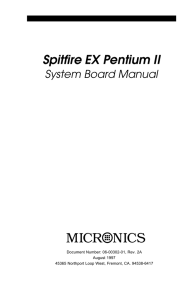 Spitfire EX Pentium II