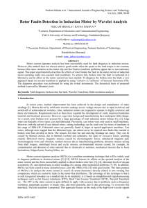 Rotor Faults Detection in Induction Motor by