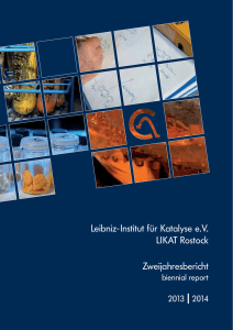 Zweijahresbericht 2013/2014 - Leibniz