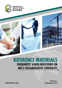 Reference Materials - Frequently Asked Questions on NEC3
