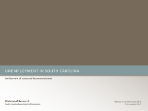 unemployment in south carolina - South Carolina Department of